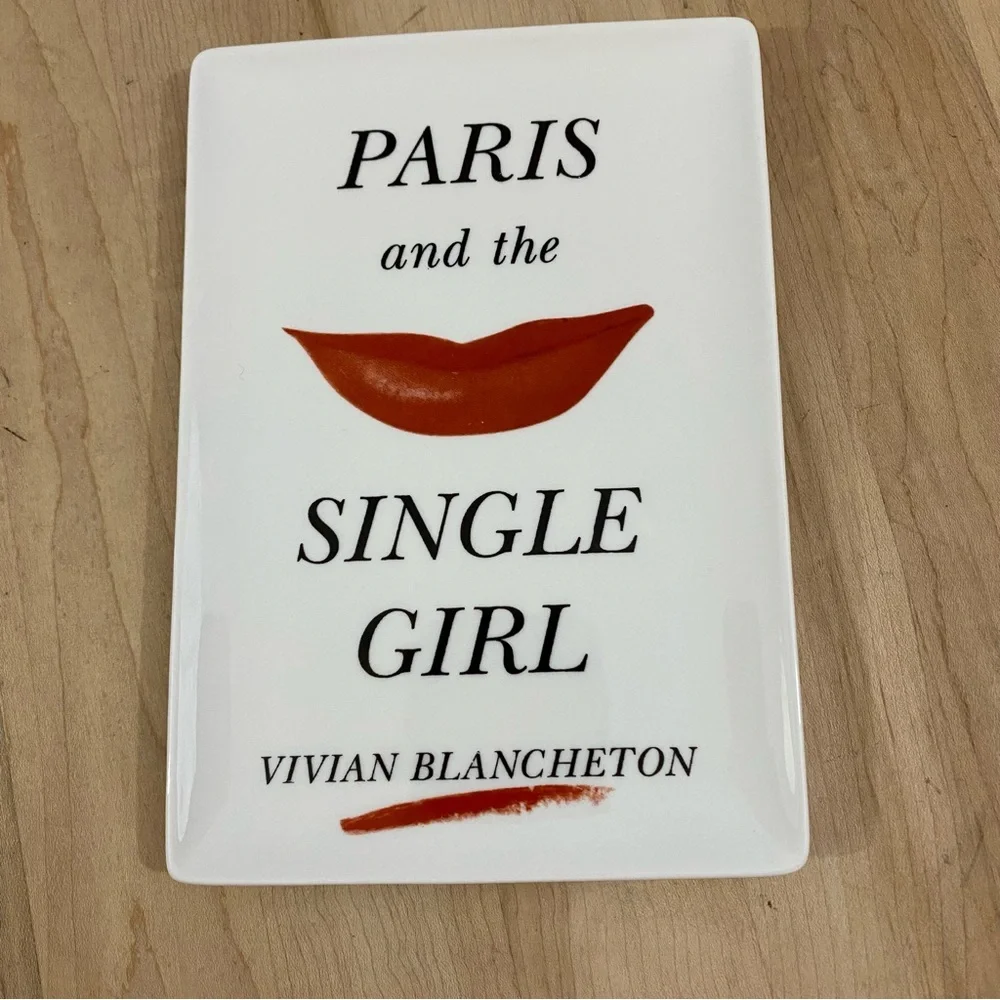 LENOX Kate Spade Tray Paris and The Single Girl‎ A Way With Words Collection